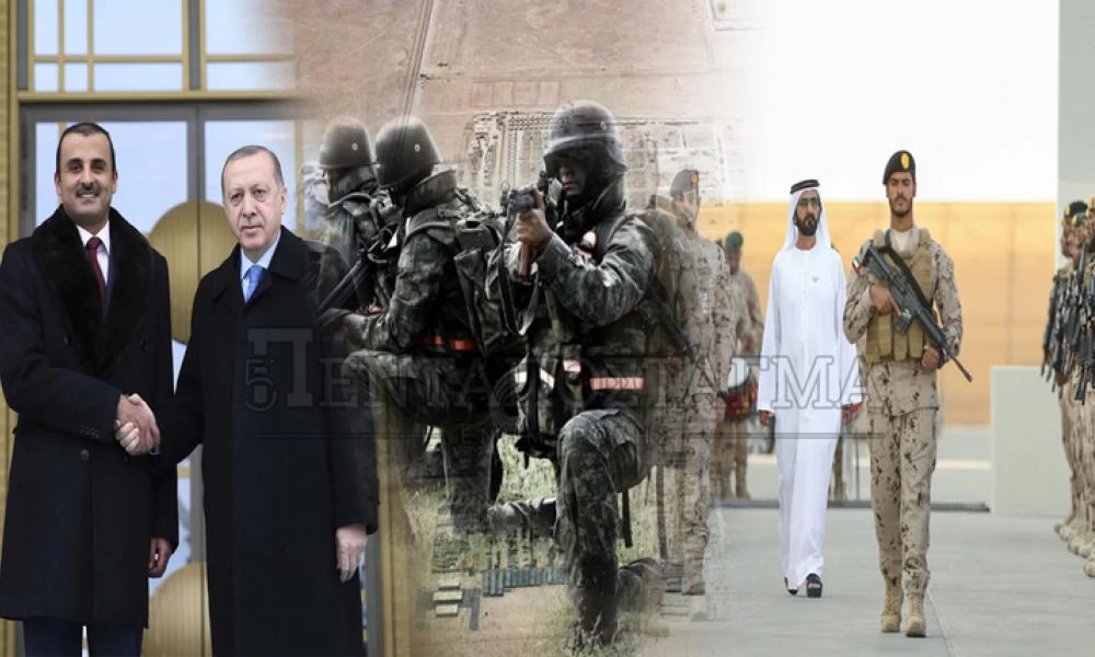 Σύγκρουση ΗΑΕ-Τουρκίας σε εξέλιξη: Κατασκευάζει βάση στο Κατάρ η Άγκυρα